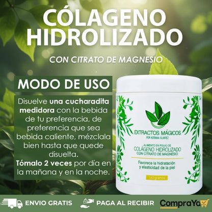 Colágeno Hidrolizado con Citrato de Magnesio