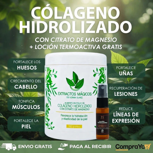 Colágeno Hidrolizado con Citrato de Magnesio