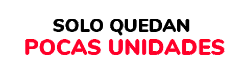 Solo quedan pocas unidades